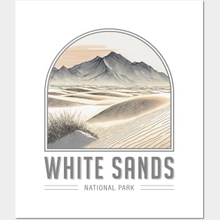 White Sands National Park Posters and Art